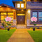 #A Solar LED Peony Flower Light Waterproof Outdoor Patio Garden Lawn Path Yard L