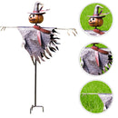 Halloween Scarecrow Jack O Lantern Standing Decor for Garden Yard Porch Newly
