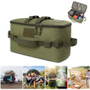 #A Camping Gas Tank Storage Bag Outdoor Picnic Ground Nail Cookware Pot Pan Hold