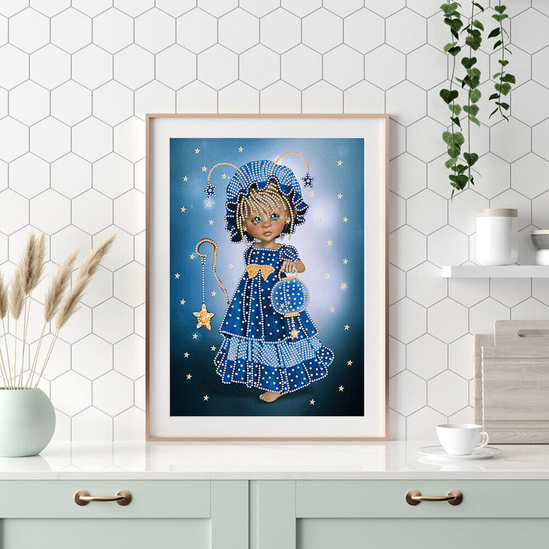 Diamond Painting Kit Girl Elf Sprite 5D Partial Special Rhinestone Picture