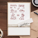 Metal Cutting Die Transparent Seal Stamp for DIY Scrapbooking Photo Album Crafts