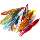 10x 8cm Simulation Squid Skirts Bionic Fishing Lure Artificial Wobbler Soft Bait