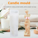 DIY Soap Mold Silicone Candle Making Wax Mould Human Body Shaped Handcraft Newly