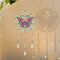 DIY Crystal Prism Teardrop Pendant Diamond Painting Kit Wind Chime (PFL01) Newly