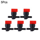 5X 8mm In-Line Petrol On-Off Fuel Tap Switch Petcock Valve - Motorcycle Bike:
