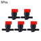 5X 8mm In-Line Petrol On-Off Fuel Tap Switch Petcock Valve - Motorcycle Bike: