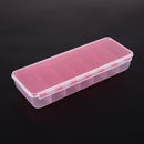 Large Travel Pill Cases Portable 7-Day Medicine Box Tablet Container(Red)