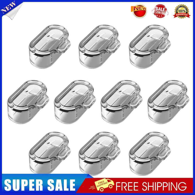 10pcs Anti-dust Charging Port Plug for Garmin Fenix 7 7S 7X 6 5X (Clear Whi
