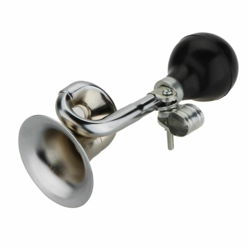 Bicycle Bike Cycling Metal Air Horn Hooter Squeeze Bell 1x Speaker Bugle T hot.