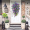 Rustic Spring Wreath Flower Farmhouse Garland Front Door Swag Wall Hanging Decor