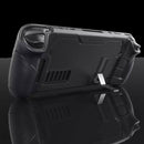 Black Clear Cover Hard Case for Steam Deck Gaming Console PC Protective Kits_