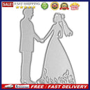 Metal Bride Groom Wedding Cutting Dies Stencils For DIY Scrapbooking