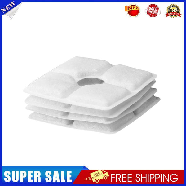 Pet Fountain Dispenser Filter Replacement Activated Carbon Filter (4pcs)