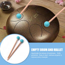 1 Pair Tongue Drum Mallet Marimba Percussion Instrument Drumstick (Blue) Newly