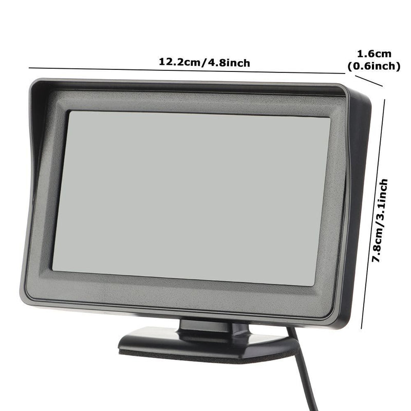 Desktop High-definition Display LCD Parking Backup Camera 4.3" Car Monitor