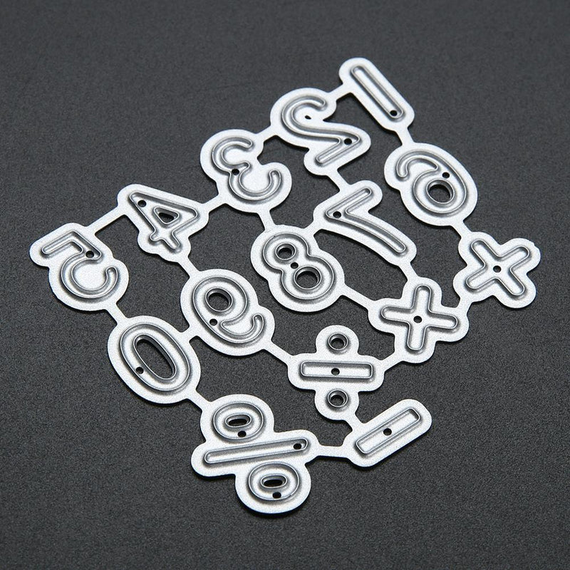 Numbers Dying Board Cutting Dies Stencils for DIY Scrapbooking Craft A