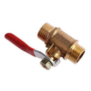 Heavy Duty Brass Ball Valve G1/4 NPT Male to Male Thread-Pipe Fitting Fo G8Q4
