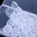 28 Home Plastic Clear Jewelry Bead Organizer Box Storage Container Case Craft