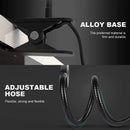 Clip On Desk Lamp LED Flexible Arm USB Dimmable Study Reading Table Night Light