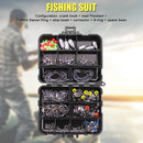 160pcs/Set Fishing Tackles Set Carp Fishing Jig Hooks Connector Space Beans Kit