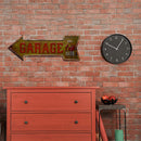 Special Shape Arrow Mark Metal Sign Retro Waterproof Door Hanging Board (1)