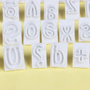 Fondant  Plastic Decorating Biscuit Cookie Cutter Cake Mold Alphabet Letters