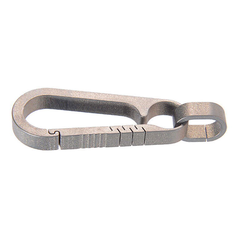 Corrosion Resistance Titanium Alloy Keychain Pendant Portable Backpack Orname