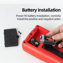2000 Counts LCD Digital Multimeter AC DC Resistance Frequency Meter (Red) Newly