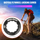 BOLANY MTB Bike Flywheel Lock Covers Cassette Locking Ring Tools (Black) Newly