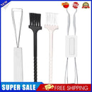 4pcs Mechanical Keyboard Keycap Puller with Brushes for Cherry MX (White)