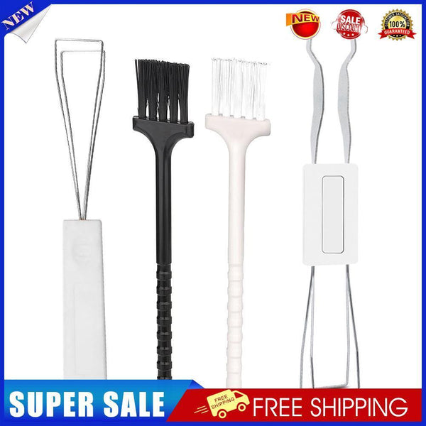 4pcs Mechanical Keyboard Keycap Puller with Brushes for Cherry MX (White)