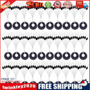 120 Group 720pcs Rubber Space Beans for Sea Carp Fishing Float (Olive L)