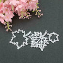 Maple Leaf Metal Cutting Dies Stencils Scrapbooking Embossing B8F5 Craft M7W3