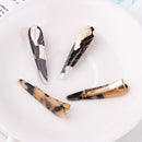 Headwear Elegant Leopard Print Acetate Hair Clip Headband Hairpin Barrettes
