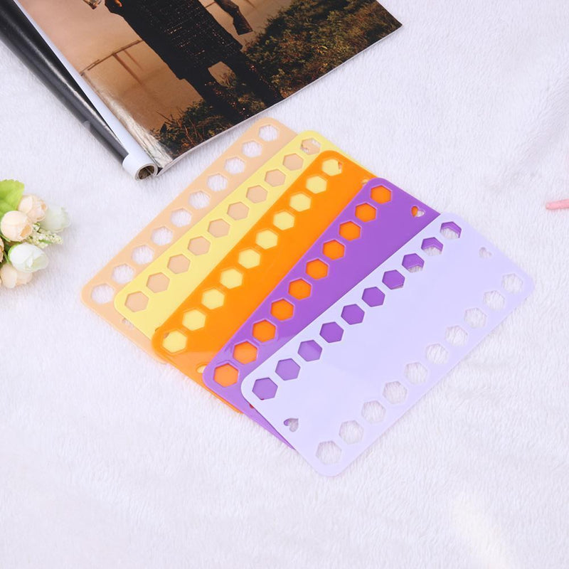 5pcs Plastic Cross Stitch Line Board Embroidery Thread Yarn Organizer