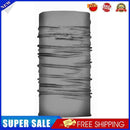 Cycling Camping Tube Scarf Outdoor Gaiter Bandana Headband (Light Grey)