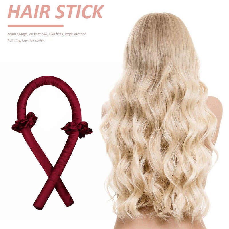 Sponge Hair Rollers Sleeping Hairdresser Hair Wave Curling Rods No Heat (6)