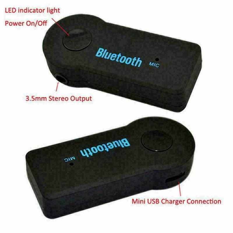 USB 3.5mm Bluetooth Wireless For Aux Stereo Audio HOT K9H9 FT Receiver P2B6