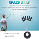 30 Group 180pcs Rubber Space Beans for Sea Carp Fishing Float (Cylinder L) Newly