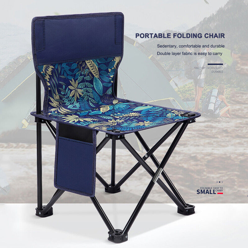 Outdoor Portable Fishing Chair Leisure Folding Stool Aluminum Alloy Camp Ch