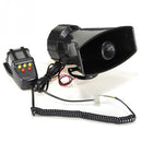 Car Multi-function Speaker Police Siren Motorcycle 12V 100W Multi-Tone Horn