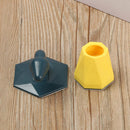 Anti-Collision ABS Silicone Door Wedge Wall Protector Door Stopper Floor Block
