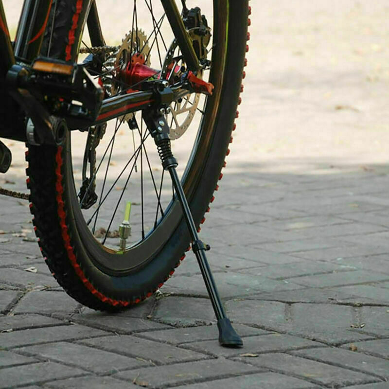 Bicycle Adjustable Alloy Stand Side Kick Road Bike Supply Kit Side T2H0