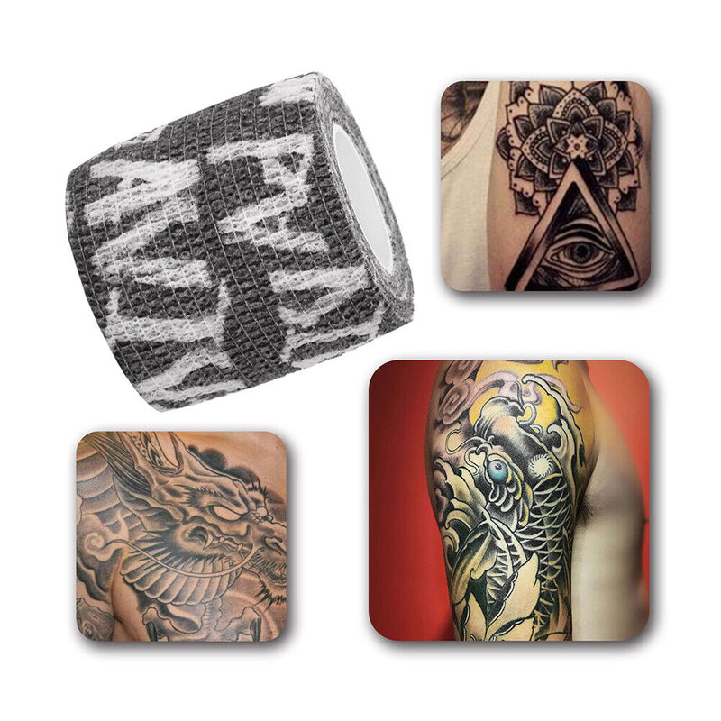 Tattoo Machine Grip Bandage Cover High Elastic Finger Wristband Elbow Wrist P