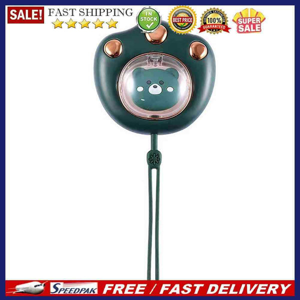 Cat Claw Shaped Hand Warmers Rechargeable Electric Hands Heater (2400mah Green)