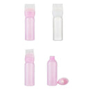 Multicolor shampoo bottle Hair dye bottle comb tooth bottle Refillable Bottle