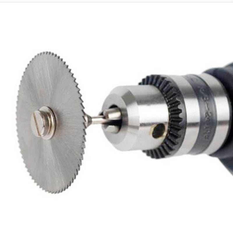 10pcs Woodworking Round Saw Blades Wood Disc Rotary Cutting Tool (22mm)
