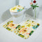 3pcs/set Non Slip Water Absorb Floor Rugs Carpet Bath Mats Bathroom Decor(D