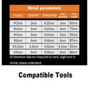 Hand Tools HSS Drill Bit High Speed Stee Woodworking Tools Drill Bit Set