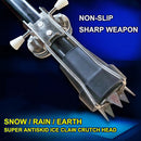 Ice Walking Claw Crampon Sticks Ice Snow Anti Brief Trekking Pole Accessories
